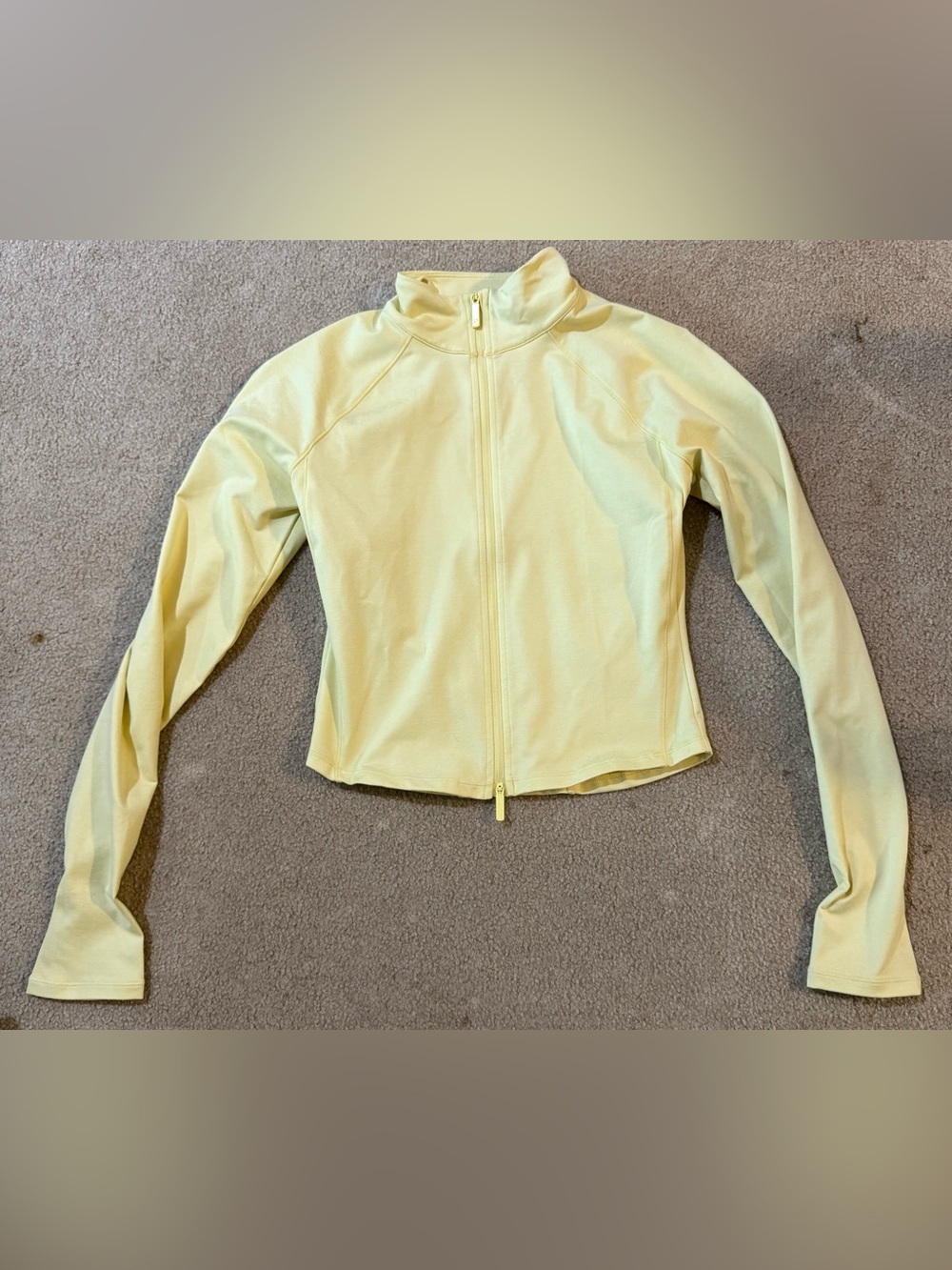 Buffbunny Dream Heather Zip Jacket Heather Sunbeam Size Large